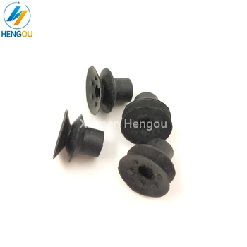 

100 pcs free shipping good quality black rubber sucker cup 18.0*6.0*15.0mm for printing machine parts