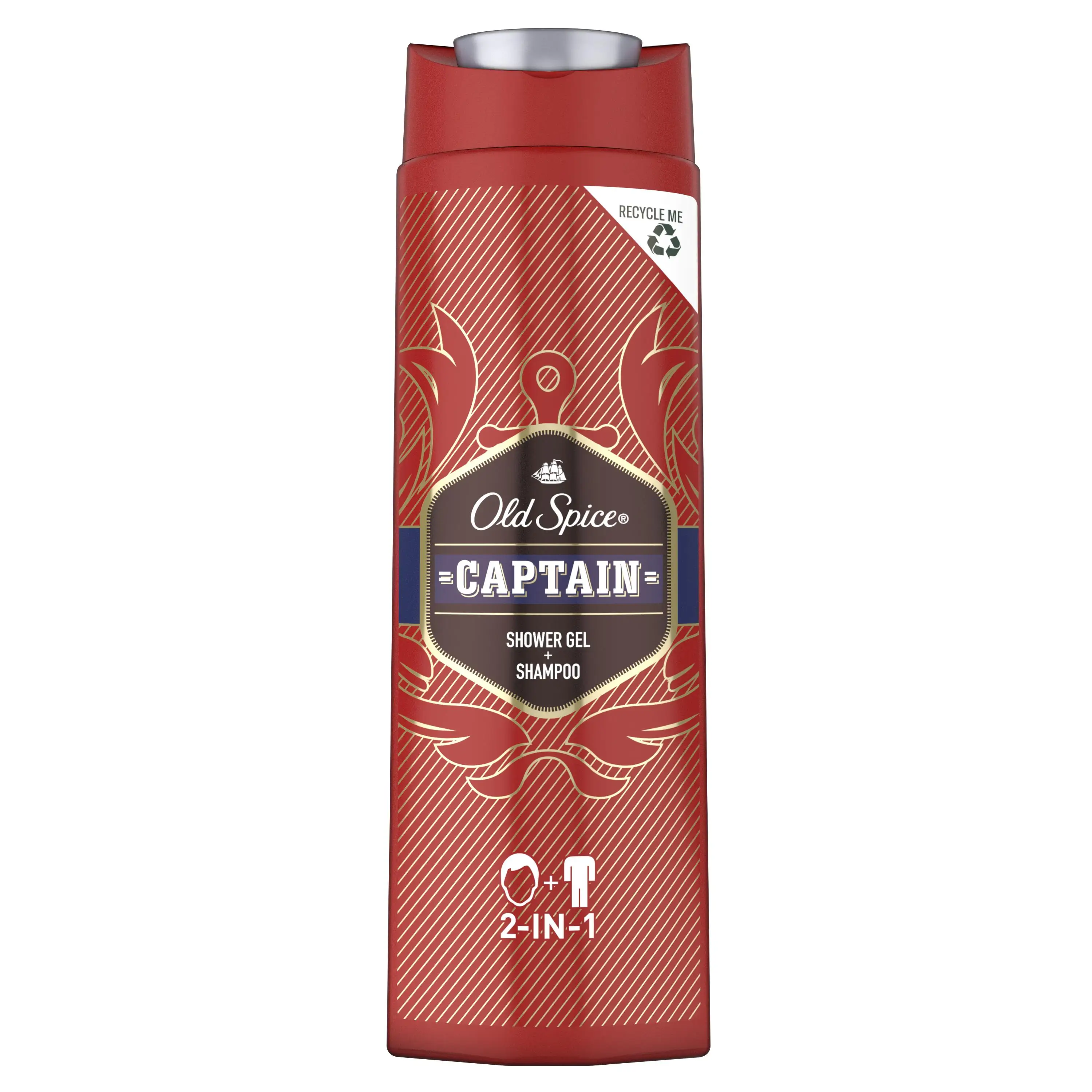 Shower gel and shampoo 2 in1 Old Spice captain 400 ml. | Красота и здоровье