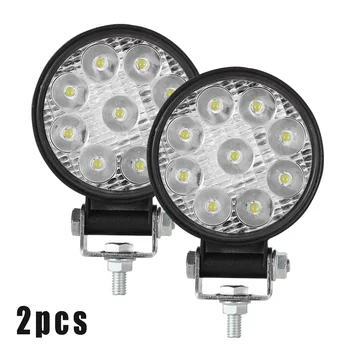 

Car LED Work Light Off-road ATV Round 6000K Spotlight Corrosion resistant
