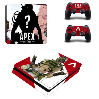 

APEX Legends Style Skin Sticker for PS4 Slim Console & Controllers Decal Vinyl Skins Cover Game Accessories YSP4S-3388