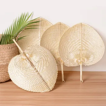 

Hand-Made Palm Fan Summer Mosquito Repellent Fan Home Decoration Craft Decorative Fans