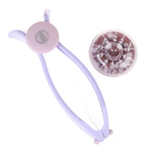 Women Hair Removal Epilator Mini Facial Hair Remover Spring Threading Face Defeatherer for Cheeks Eyebrow DIY Makeup Beauty