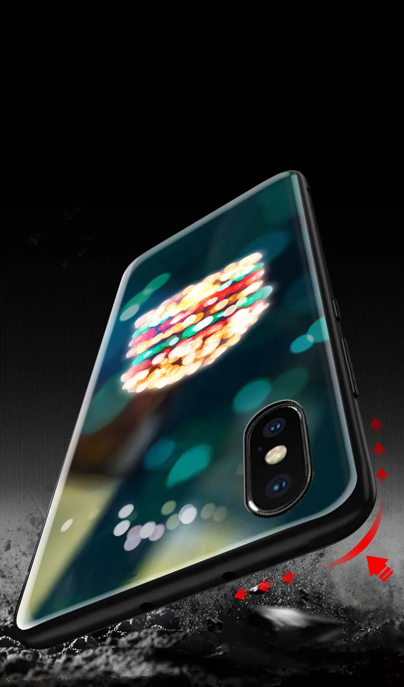 Yagoo умный светодиодный светящийся чехол для телефона для Apple iPhone X XS XR MAX 6 6S 7 8 Plus чехол s задняя крышка милые животные Funda роскошный силиконовый