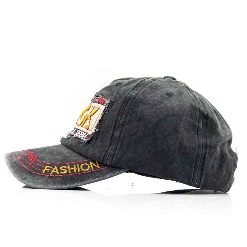 Черные мужские бейсболки папа Casquette женский рюкзак кепки s Bone шапки для мужчин модный старинный Gorras письмо хлопок Кепка