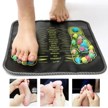 Walk Stone Sole Massage Pad Step On Cobblestone Foot Mat Health Care Plantar Point Stimulate Cushion Relieve Fatigue Pain Therap