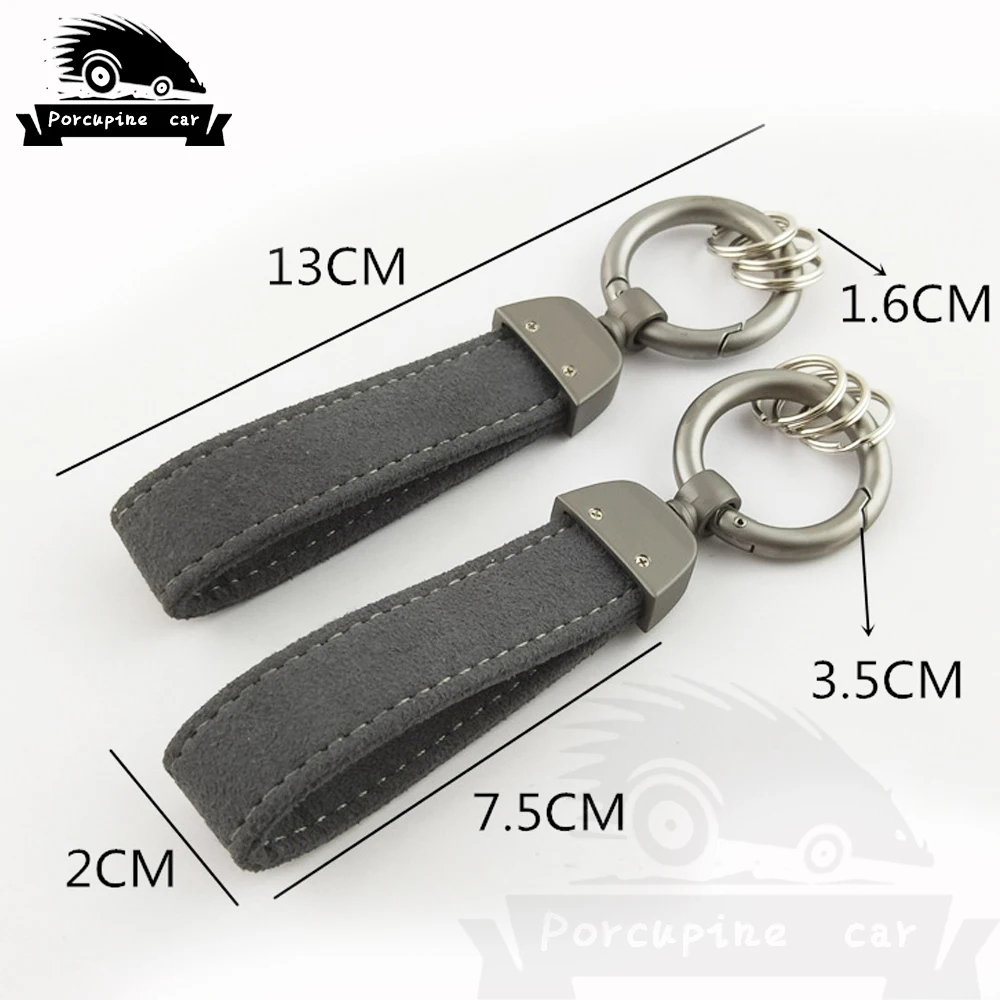 Автомобильный брелок с мехом для ключей Mercedes Benz BMW VW Toyota Mazda Audi Kia peugeot Honda hyundai