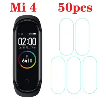 

High Qunity Tempered Hydrogel Film Scratch-Resistant Transparent Full Sreen Permeability Protective Film For Xiaomi Smart Band 4