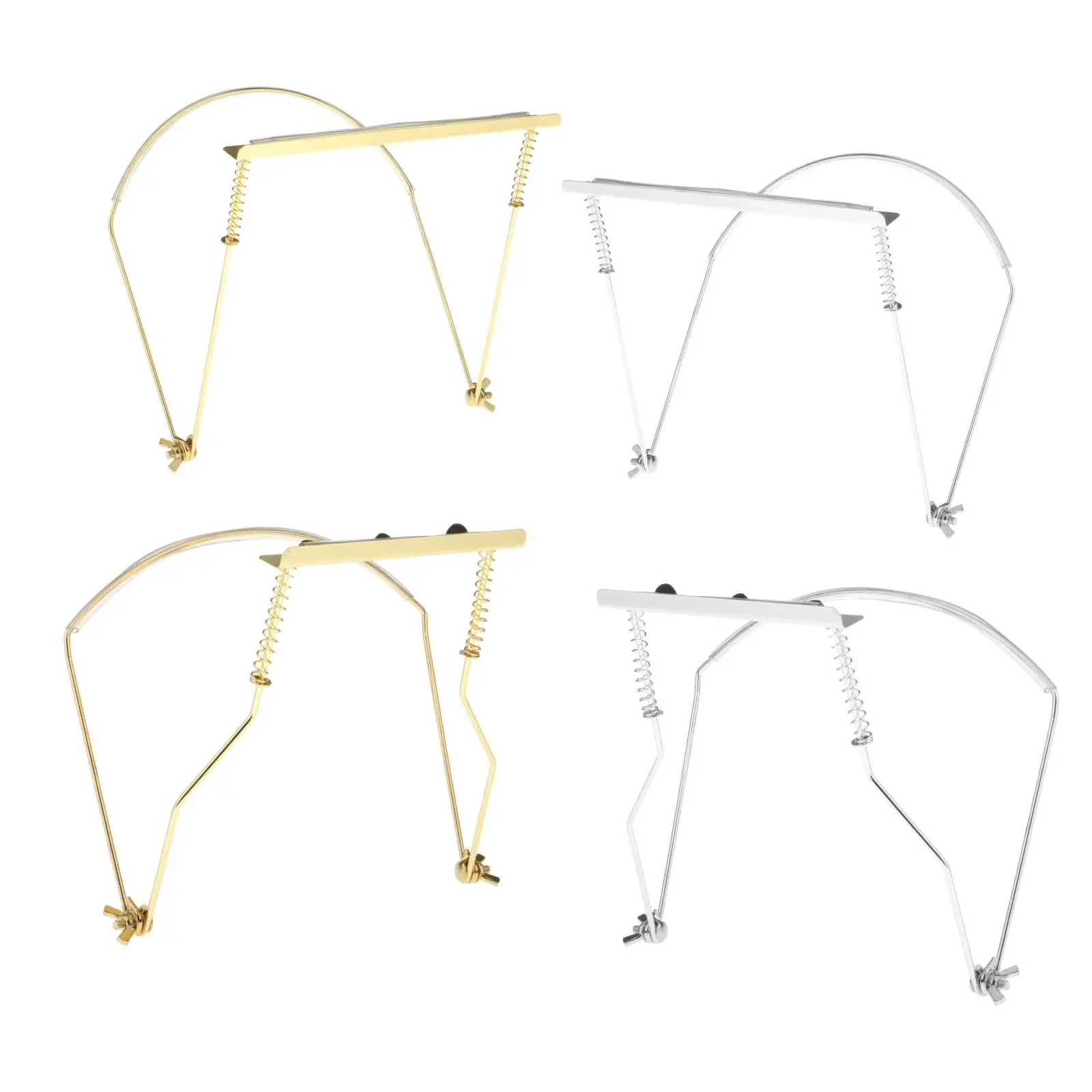 Harmonica Holder Adjustable Professional 10 Holes/24 Holes Neck Stand Metal Rack