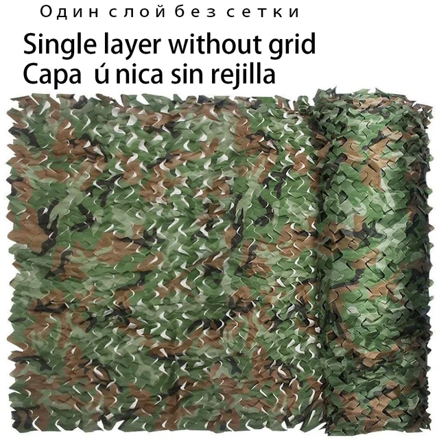 Wide Camouflage Camo Netting Bulk Roll Decoration Sun Shade Party Camping Desert Jungle 6