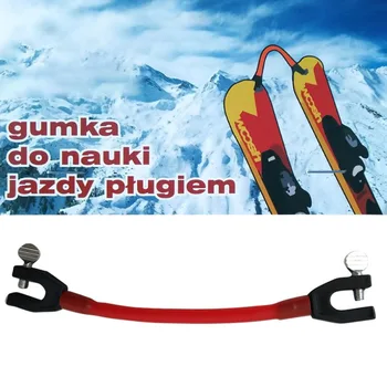 

Easy Wedge Beginner Removable Elastic Clip Control Speed Winter Ski Tip Connector Training Outdoor Protection Latex Kids Compact