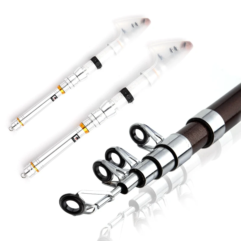 

1.3m/1.5m/1.8m/2.1m/2.4m Spinning Fishing Rod M Power Telescopic Rock Fishing Rod Carp Feeder Rod Surf Spinning Rod Lure NEW