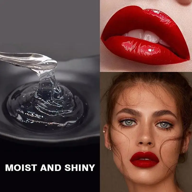 Clear Lip Gloss Base Oil Non-Stick DIY Lip Stick Material Gel for Lip Gloss Lipgloss Base Handmade Liquid Lipstick Tools Lip Glo