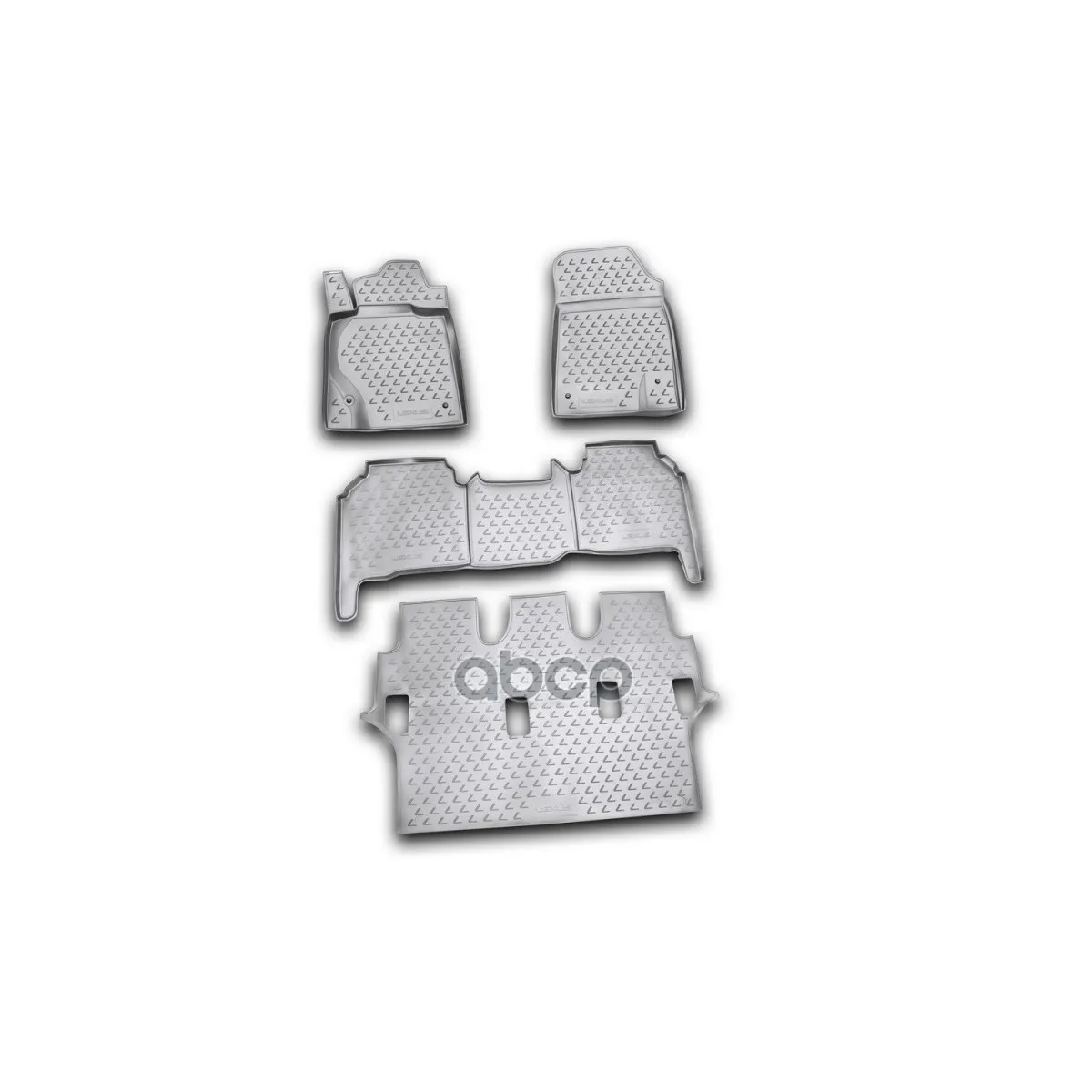 Коврики В Салон Lexus Lx570 2007-2012, 4 Шт.(Полиуретан) ELEMENT арт. NLC.29.07.210k