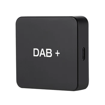

DAB+ Box Digital Radio Antenna Tuner for Car Radio Android 5.1 and Above FM Transmission USB Powered