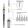 Handskit 90w Soldering Iron kit Digital Adjust Temperature Soldering Iron kit with Soldering Tips Desoldering Pump Welding Tools ► Photo 3/6