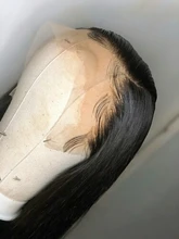 Malaika recto Bob corto frente de encaje pelucas de cabello humano 13x4 pelo brasileño peluca Bob contundente corte Bob pelucas con minimechones