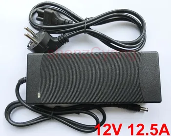 

50PCS 12V 12.5A High quality AC Converter Adapter LED Power Supply Charger for LED Light or LCD Monitor CCTV US EU AU UK Plug