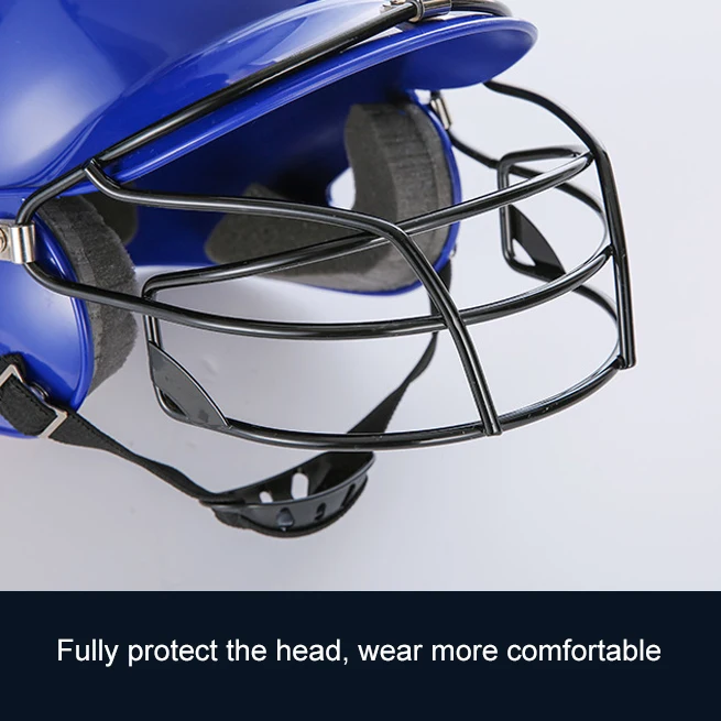 Бейсбольный шлем бейсбольный ватин шлем Софтбол компактная маска двойная плотность воздействия