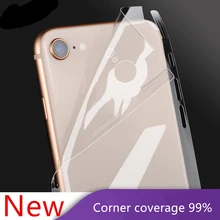 Hydrogels Trong Suốt Chống Dầu Miếng Dán Kính Cường Lực iPhone 11 6 6S 7 8Plus X XR XS Max Decal lưng Trang Trí Da Dán Bảo Vệ(China)