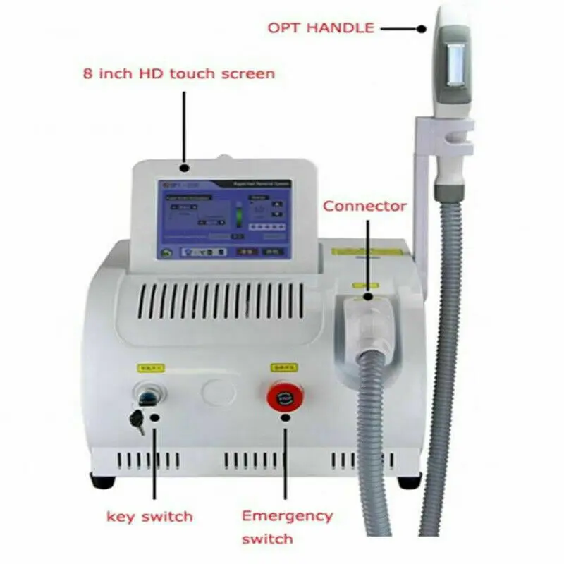 3 in 1 Elight OPT SHR IPL Hair Removal Tool Painless Permanent Skin Rejuvenation Facial Beauty Machine Epilator | Красота и здоровье