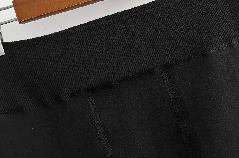 Blvyisla 5XL плюс бархатные утолщенные Леггинсы хлопковые Женские флисовые Теплые эластичные облегающие леггинсы