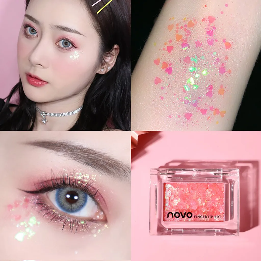 Shimmer Shine Diamond Eyeshadow High Flash монохромные кончики пальцев Cool Trend Eye Shadow 10 групп цветов