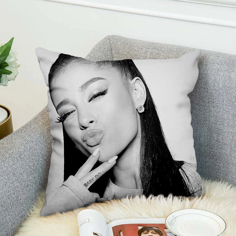 Ariana Grand Pillow Case Polyester Decorative Pillowcases Throw Pillow Cover style-1