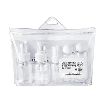 

5pcs/set Clear Travel Transparent Plastic Perfume Atomizer Empty Spray Bottles Skin Care Tool