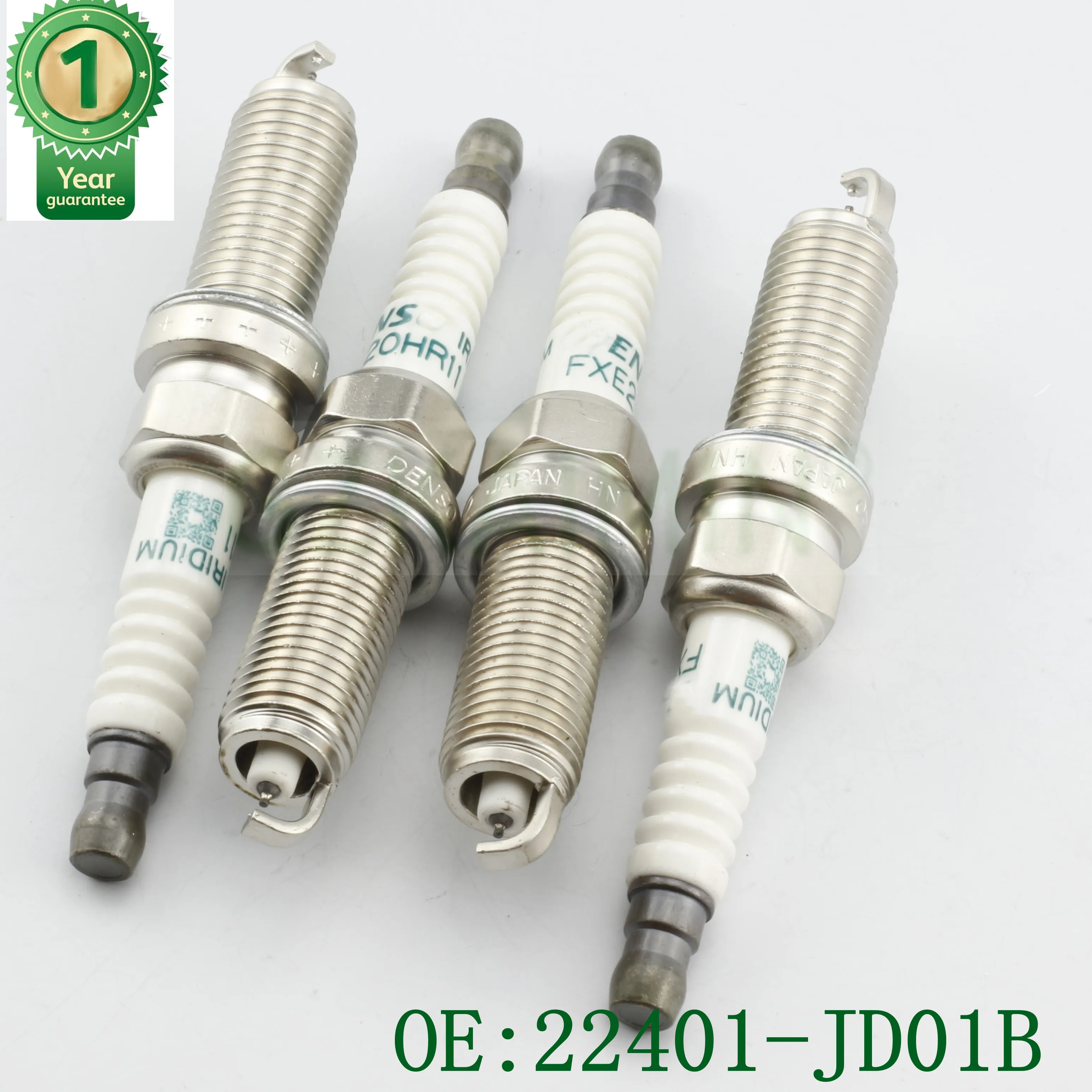 Hot Sale 4x Dual Iridium Spark plugs 22401-JD01B FXE20HR11 Fit Nissan Altima Cube Sentra