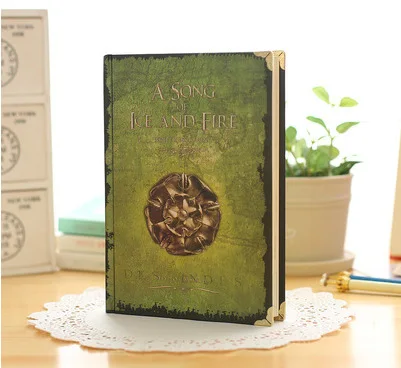 Записная книжка "Игра престолов", записная книжка "Песнь Льда и Огня", размер А5, офисные канцелярские принадлежности, Офисная записная книжка для студентов
