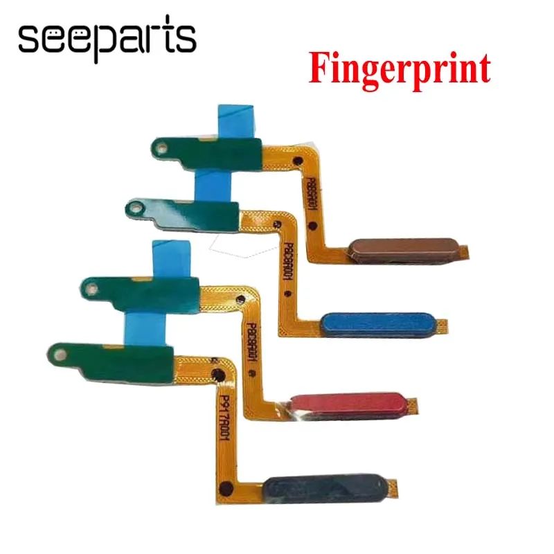 

For Samsung Galaxy A7 2018 A750 A750F Home Button Fingerprint Touch ID Sensor Flex Cable Ribbon Replacement Parts
