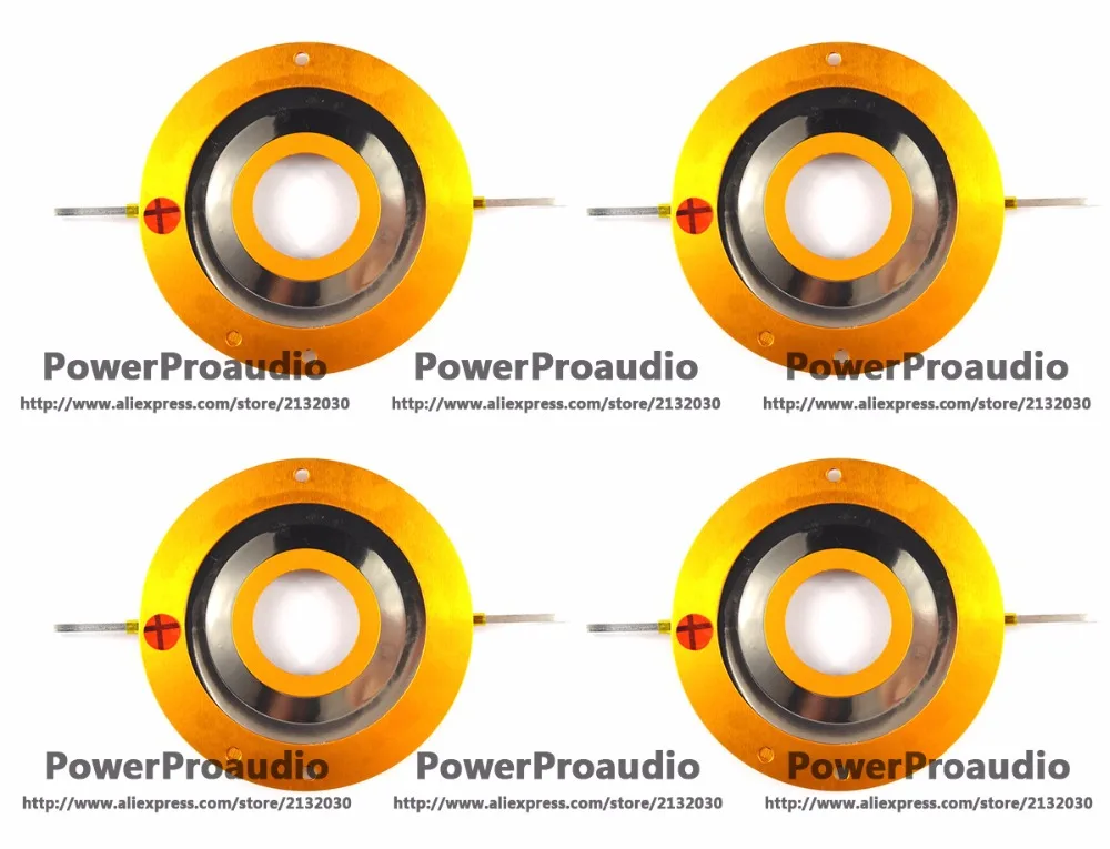 

4 шт. диафрагма вторичного рынка для jbl 2404 2404H 2404H-1 2405 2405H 075 076 8 Ом