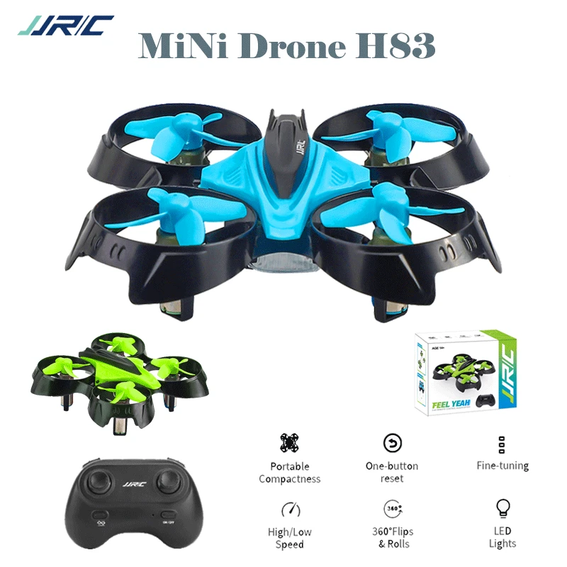 Новейший мини Дрон JJRC H83 Радиоуправляемый квадрокоптер 2 4G 6 Axis 360 ° Flips