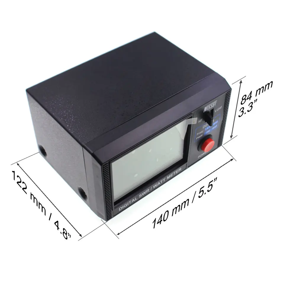 NISSEI DG-503 Digital SWR Power Meter 1.6-525Mhz Short Wave UV