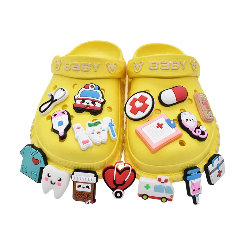 Pvc Shoe Charms Accessories Pvc Shoe Decoration Pvc Stethoscope