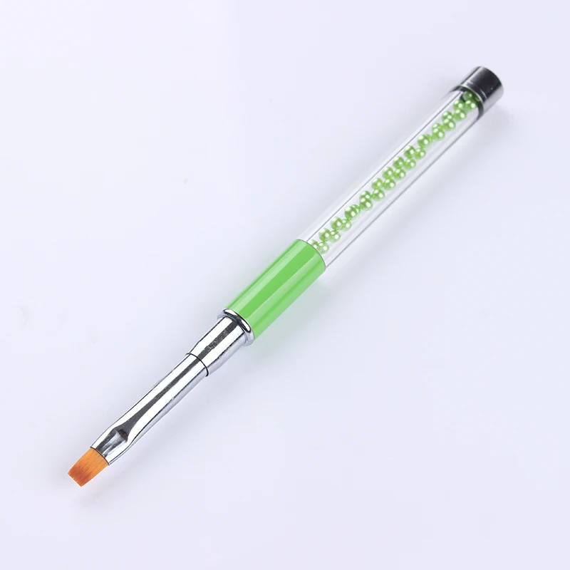 

Nail Brush UV Gel Painting Liner Pen Carve Pencil Colorful Bead Handle for Gel Polish Decors Nail Art Drawing Brush DIY