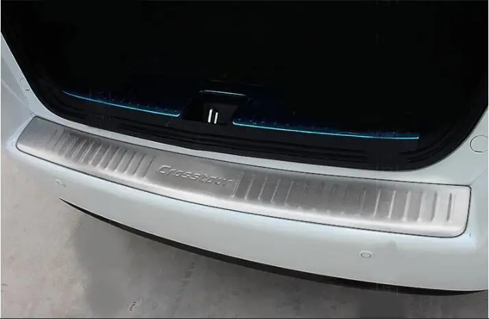 Применяется только для Honda 11-16 Crosstour для переоборудования новой Crosstour задняя защитная накладка, запасная защитная пластина, нержавеющая сталь