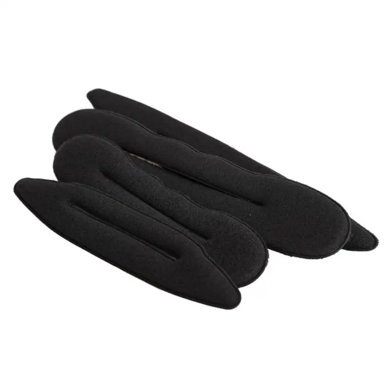 4pcsMagicFoamSpongeHairStylingClipDonutBunCurlerMakerBraiderRingSalonHairdressingStyleToolsBlack