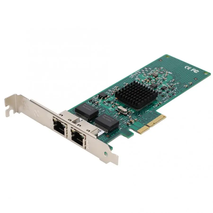 For For Broadcom BCM5709 PCI-E X4 Dual-port Gigabit Ethernet Network Card 10/100/1000Mbps For Server PC Desktop Network Card