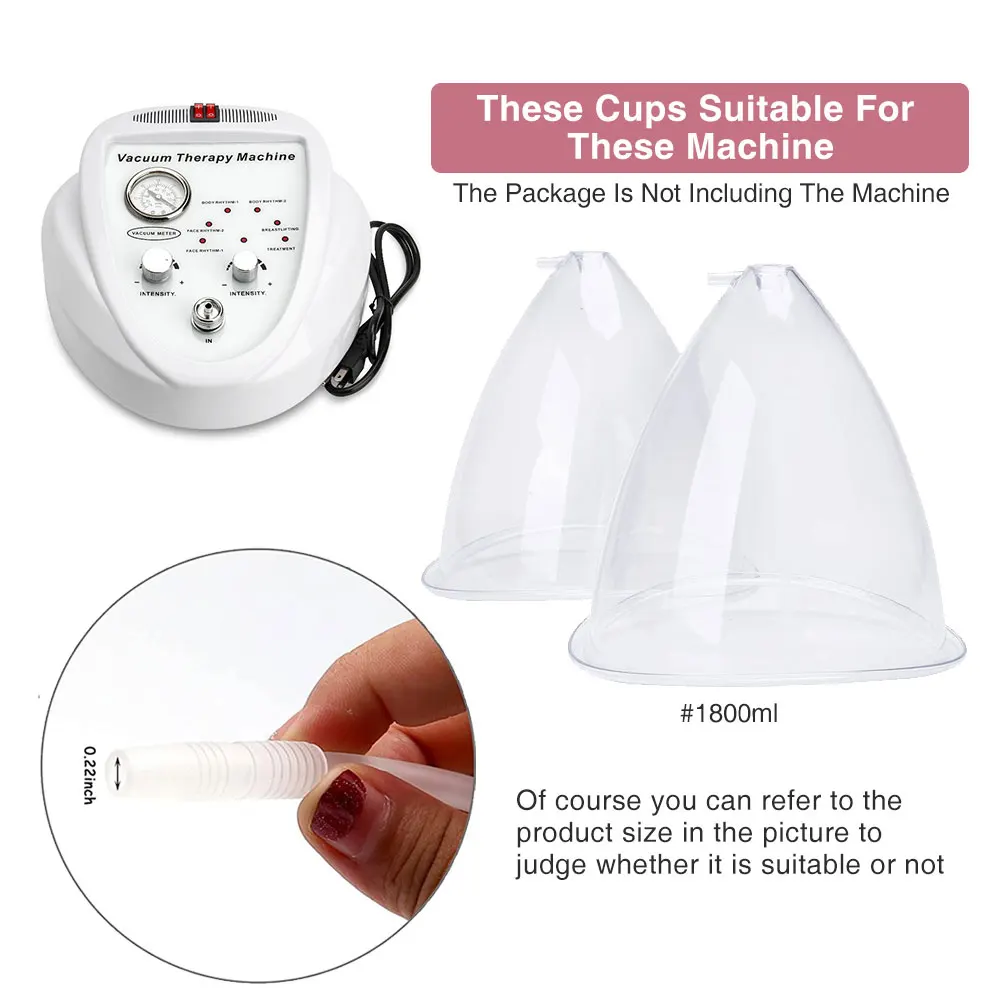 Cupping Machine Vacuum - 160ml Butt Lift Vacuum Therapy - Apply to Butt  Lift Machine