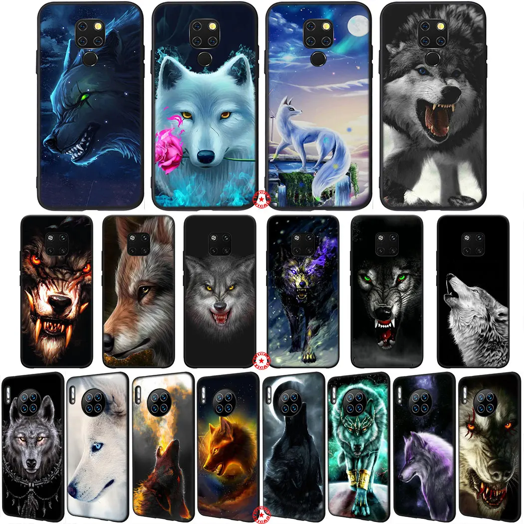Мягкий силиконовый чехол для телефона Y10 Animal Wolf Huawei Mate 30 20 10 Lite Pro P10 Nova 2 2i |