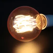 Винтаж Ретро G95 Edison лампа накаливания светодиодная лампа накаливания бытовой