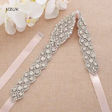 Роскошный серебряный пояс невесты хрустальный свадебный пояс с жемчугом Стразы ленты лента для свадьбы Вечерние платья ZZY167S