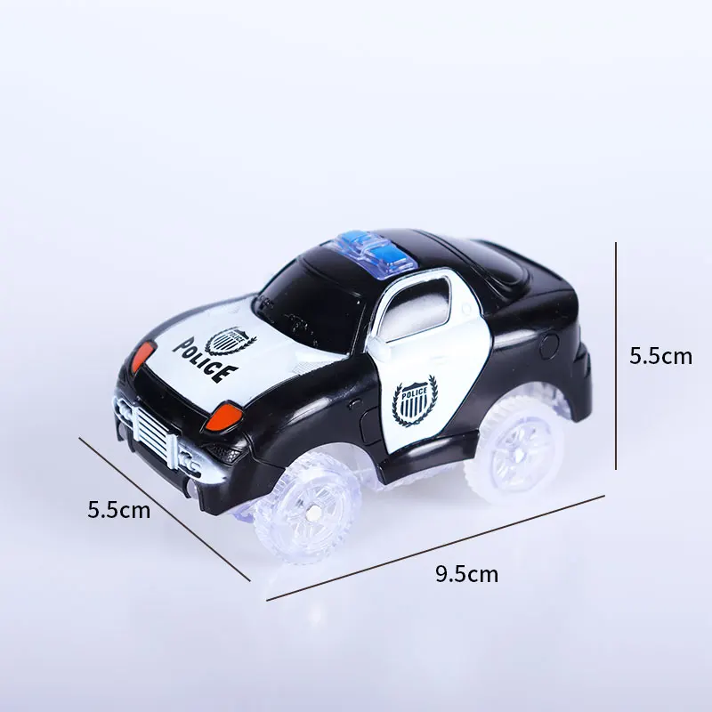 Magical Track Racing Cars With Colored Lights DIY Plastic Racing Rrack Glowing In The Dark Creative Gifts Toys For Children 35