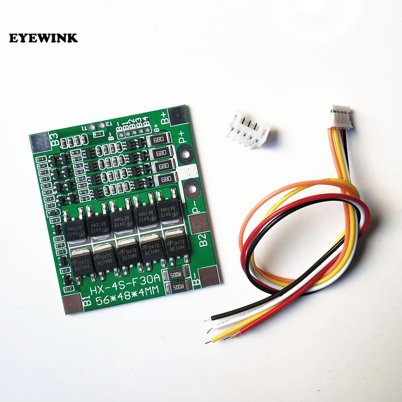 BMS 4S 30A 14,4 V балансировочная печатная плата 18650 Lipo литий-ионная литиевая батарея Защитная плата LiFePO4 4S BMS балансировочная схема зарядки PCM