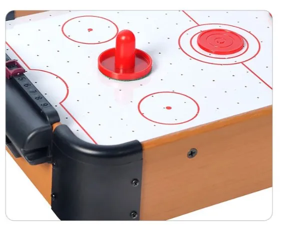 15in Portable Tabletop Air Hockey Arcade Table for Game Room With 2 Pushers And 1 Puck For Children Christmas Present Gift air hockey accessories,board game toys