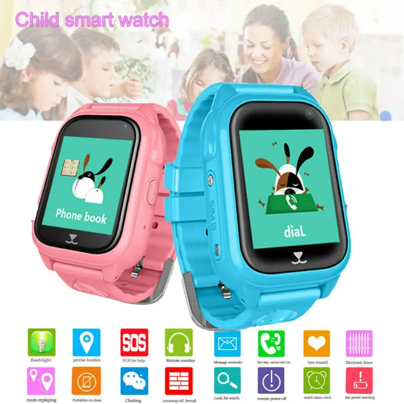 

Waterproof Children GPS M06 Smart Watch SOS Call Location Device Tracker Kids