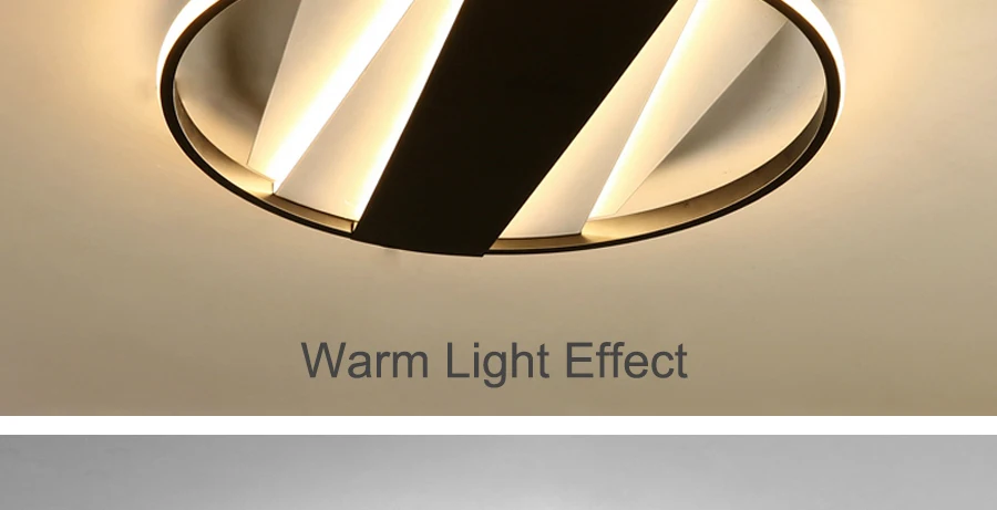 Новое поступление белый и черный отделка современный Led Люстра для Гостиная мастер комната освещение для спальной AC100-260V крепление для