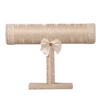 

T-Shaped Jewelry Storage Rack Bracelet Necklace Watch Storage Display Display Creative Handmade Decorative Rack