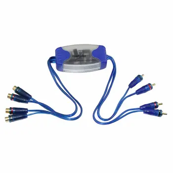 

4 Channel Rca Audio Noise Filter Suppressor Ground Loop Isolator Car Stereo 50W Noise Filter Isolator